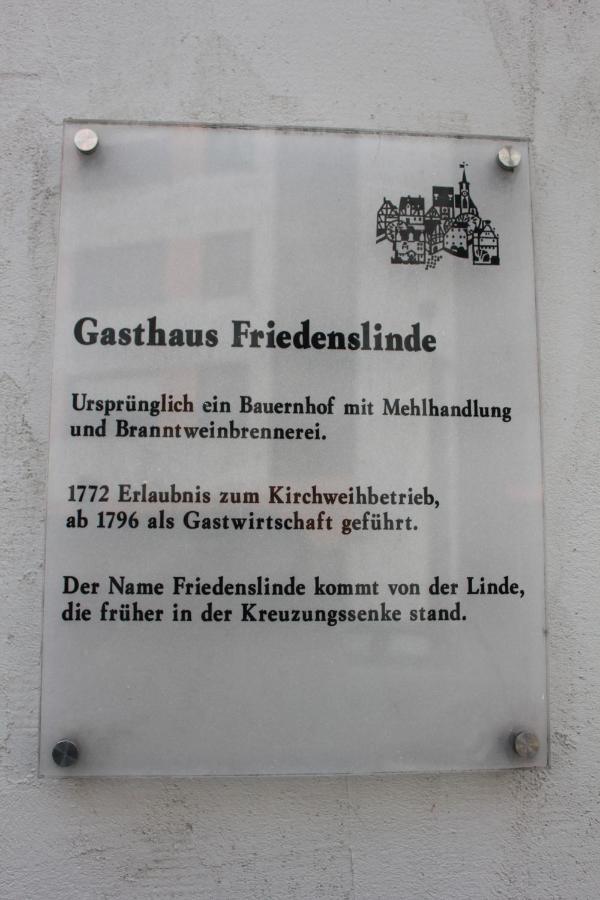 Hotel Zur Friedenslinde Nürnberg Exteriör bild